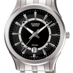 นาฬิกา คาสิโอ Casio BESIDE 3-HAND ANALOG รุ่น BEM-119D-1A ของแท้ รับประกัน 1 ปี