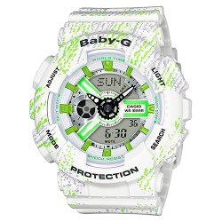 นาฬิกา Casio Baby-G BA-110TX Textile pattern series รุ่น BA-110TX-7A ของแท้ รับประกัน1ปี