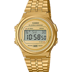 นาฬิกา คาสิโอ Casio Vintage DIGITAL A171 series รุ่น A171WEG-9A ของแท้ รับประกัน 1 ปี