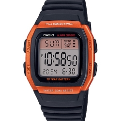 นาฬิกา คาสิโอ Casio 10 YEAR BATTERY รุ่น W-96H-4A2V ของแท้ รับประกัน 1 ปี