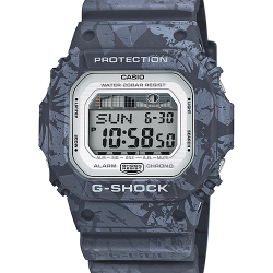 นาฬิกา Casio G-Shock Limited Vintage Flower Pattern series รุ่น GLX-5600F-8 "เทาฮาวาย" ของแท้ รับประกัน1ปี