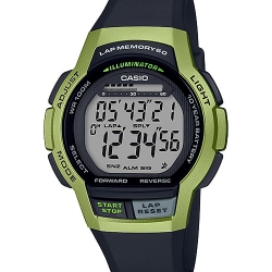 นาฬิกา Casio 10 YEAR BATTERY WS-1000H series รุ่น WS-1000H-3AV ของแท้ รับประกัน1ปี