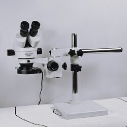 กล้องจุลทรรศน์ แบบมีแขน SANQTID trinocular stereo 7-45x Full HD รุ่น ZSA-45-HD