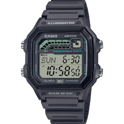 นาฬิกา Casio 10 YEAR BATTERY WS-1600H series รุ่น WS-1600H-8AV ของแท้ รับประกัน1ปี