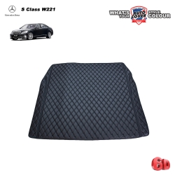 พรมท้ายสัมภาระเข้ารูป 6 D รถ MERCEDES BENZ S CLASS รหัสตัวถัง W221 จำนวน 1 ชิ้น