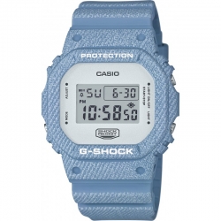 นาฬิกา Casio G-Shock ลายยีนส์ Limited Denim Color series รุ่น DW-5600DC-2 (สี Light Blue Jean) ของแท้ รับประกัน 1 ปี (Europe) ไม่มีวางขายในไทย