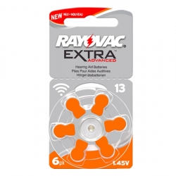 ถ่านกระดุม rayovac A13