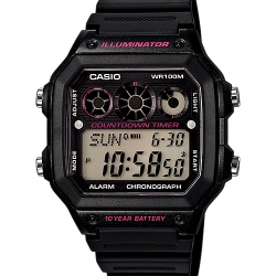 นาฬิกา คาสิโอ Casio 10 YEAR BATTERY รุ่น AE-1300WH-1A2V