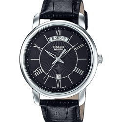 นาฬิกา คาสิโอ Casio BESIDE 3-HAND ANALOG รุ่น BEM-152L-1AV ของแท้ รับประกัน 1 ปี