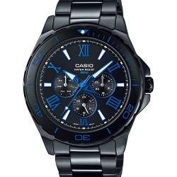นาฬิกา คาสิโอ Casio STANDARD Analog'men รุ่น MTD-1075BK-1A2V
