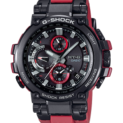 นาฬิกา Casio G-SHOCK Premium model MTG-B1000 series GPS Hybrid WaveCeptor with Bluetooth รุ่น MTG-B1000B-1A4 "Made in Japan" ของแท้ รับประกัน1ปี