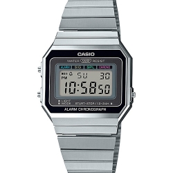 นาฬิกา คาสิโอ Casio STANDARD DIGITAL Vintage A700 series รุ่น A700W-1A ของแท้ รับประกัน 1 ปี