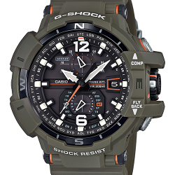 นาฬิกา Casio G-Shock นักบิน GRAVITYMASTER Master in OLIVE DRAB series รุ่น GW-A1100KH-3A ของแท้ รับประกัน1ปี