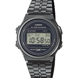นาฬิกา คาสิโอ Casio Vintage DIGITAL A171 series รุ่น A171WEGG-1A ของแท้ รับประกัน 1 ปี