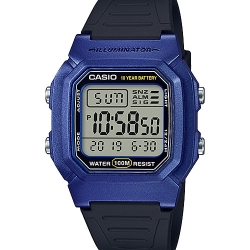 นาฬิกา Casio 10 YEAR BATTERY รุ่น W-800HM-2AV ของแท้ รับประกัน1ปี