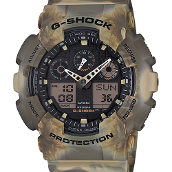 นาฬิกา Casio G-Shock Limited model Marble Camouflage series รุ่น GA-100MM-5A ของแท้ รับประกัน 1 ปี