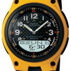 นาฬิกา คาสิโอ Casio 10 YEAR BATTERY รุ่น AW-80-9B