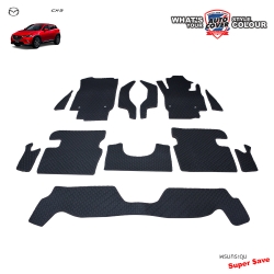 พรมปูพื้นรถยนต์ พรมกระดุม รถ MAZDA CX-3 ปี 2018-2022 ชุดภายในห้องโดยสาร จำนวน 12 ชิ้น