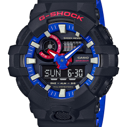 นาฬิกา Casio G-SHOCK Limited Layered Tricolor series รุ่น GA-700LT-1A "PEPSI" ของแท้ รับประกัน1ปี