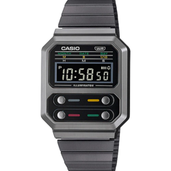 นาฬิกา คาสิโอ Casio DIGITAL Vintage A100 series รุ่น A100WEGG-1A ของแท้ รับประกัน 1 ปี