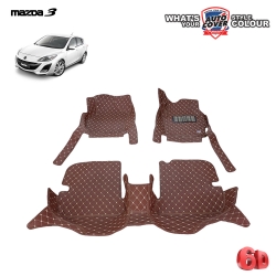 พรมรถยนต์ 6D รถ MAZDA 3 (BL) 4-5 DOOR ปี 2011-2014 ชุดภายในห้องโดยสาร จำนวน 3 ชิ้น