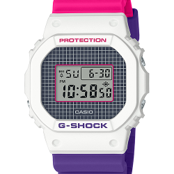 ‼️SLAE‼️นาฬิกา Casio G-Shock Special Color Throwback Baby-G 25th anniversary Logo color series รุ่น DW-5600THB-7 ของแท้ รับประกัน1ปี