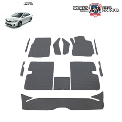 พรมปูพื้นรถยนต์ พรมกระดุม รถ TOYOTA ALTIS 2008-2013 ชุดภายในห้องโดยสาร จำนวน 12 ชิ้น