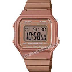 นาฬิกา คาสิโอ Casio STANDARD DIGITAL B650 series รุ่น B650WC-5A (Rose Gold) ของแท้ รับประกัน1ปี