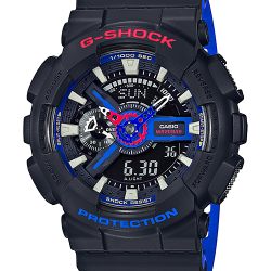 นาฬิกา Casio G-SHOCK Limited Layered Tricolor series รุ่น GA-110LT-1A "PEPSI" ของแท้ รับประกัน1ปี