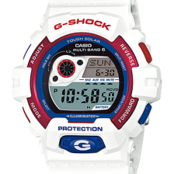 นาฬิกา Casio G-Shock Limited White Tricolor series รุ่น GW-8900TR-7JF "กันดั้ม" (Japan กล่องหนังญี่ปุ่น) (ไม่มีขายในไทย) ของแท้ รับประกัน1ปี