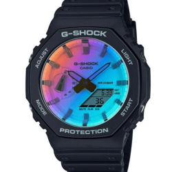 นาฬิกา Casio G-Shock Special Color Shades of Rainbow series รุ่น GA-2100SR-1A ของแท้ รับประกัน1ปี