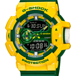 นาฬิกา Casio G-Shock Limited CRAZY SPORTs Series รุ่น GA-400CS-9A "BRAZIL" ของแท้ รับประกัน1ปี