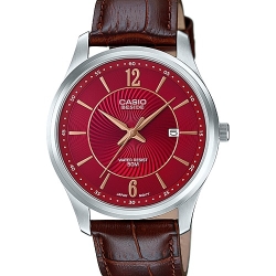 นาฬิกา คาสิโอ Casio BESIDE 3-HAND ANALOG รุ่น BEM-151L-4AV ของแท้ รับประกัน 1 ปี