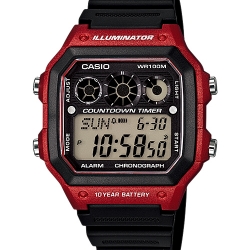 นาฬิกา คาสิโอ Casio 10 YEAR BATTERY รุ่น AE-1300WH-4AV