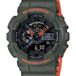นาฬิกา Casio G-Shock GA-110LN Layered Neon colors series รุ่น GA-110LN-3A ของแท้ รับประกัน1ปี