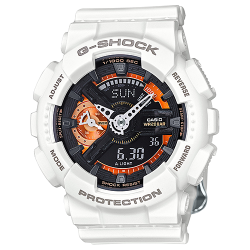 นาฬิกา คาสิโอ Casio G-Shock S-Series Cool White color Collection รุ่น GMA-S110CW-7A2 ของแท้ รับประกัน1ปี
