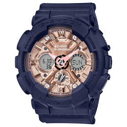 นาฬิกา คาสิโอ Casio G-Shock มินิ S-Series Metal Face series รุ่น GMA-S120MF-2A2 ของแท้ รับประกัน1ปี
