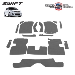 พรมปูพื้นรถยนต์ พรมกระดุม รถ SUZUKI SWIFT ปี 2012-2017 ชุดภายในห้องโดยสาร จำนวน 16 ชิ้น
