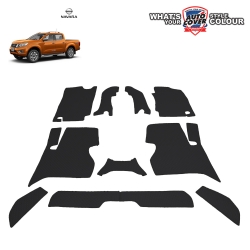 พรมปูพื้นรถยนต์ พรมกระดุม รถ NISSAN NAVARA NP300 Double Cab 4 Door ชุดภายในห้องโดยสาร จำนวน 10 ชิ้น