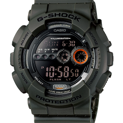 นาฬิกา คาสิโอ Casio G-Shock Limited Military Series รุ่น GD-100MS-3ER(Europe) “Gundam Dark Hound” **สินค้าหายากมาก ของแท้ รับประกัน1ปี