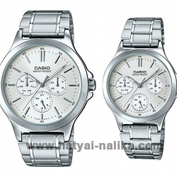 นาฬิกา คาสิโอ Casio SETคู่รัก รุ่น MTP-V300D-7A+LTP-V300D-7A ของแท้ รับประกัน 1 ปี