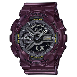 นาฬิกา คาสิโอ Casio G-Shock S-Series Metalic Colors รุ่น GMA-S110MC-6A (สี Burgundy) ของแท้ รับประกัน1ปี
