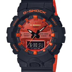 นาฬิกา Casio G-Shock Limited Bright Orange Color series รุ่น GA-800BR-1A ของแท้ รับประกัน1ปี