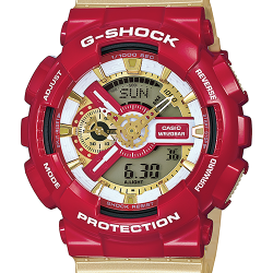 นาฬิกา คาสิโอ Casio G-Shock Limited model Color series รุ่น GA-110CS-4A (IRON MAN) ของแท้ รับประกัน 1ปี