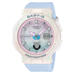 นาฬิกา Casio Baby-G Beach Traveler BGA-250 series รุ่น BGA-250-7A3 ของแท้ รับประกัน1ปี