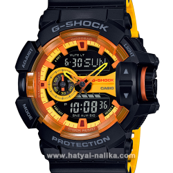 นาฬิกา Casio G-Shock Special color BLACK & YELLOW color series รุ่น GA-400BY-1A ของแท้ รับประกัน1ปี