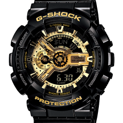 นาฬิกา คาสิโอ Casio G-Shock Limited model GB Series รุ่น GA-110GB-1A ดำ-ทอง ยอดฮิต ของแท้ รับประกัน1ปี