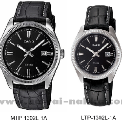 นาฬิกา คาสิโอ Casio SETคู่รัก รุ่น MTP-1302L-1A+LTP-1302L-1A ของแท้ รับประกัน 1 ปี