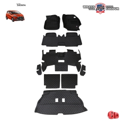 พรมปูพื้นรถยนต์ 6D รถ TOYOTA SIENTA โตโยต้า เซียนต้า ปี 2016 - 2023 พรมรถยนต์ ชุดเต็มคัน+แผ่นท้าย+หลังเบาะ จำนวน 7 ชิ้น