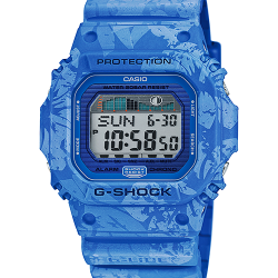 นาฬิกา Casio G-Shock Limited Vintage Flower Pattern series รุ่น GLX-5600F-2 "บลูฮาวาย" ของแท้ รับประกัน1ปี